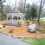 Gazebo in the Middle of the Woods